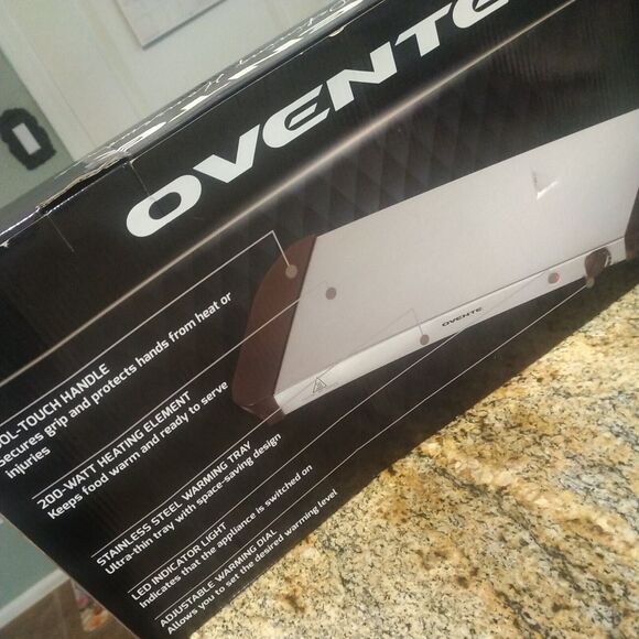 Ovente Electric Buffet Server with Adjustable Temperature Control Silver FW170S - Picture 7 of 7